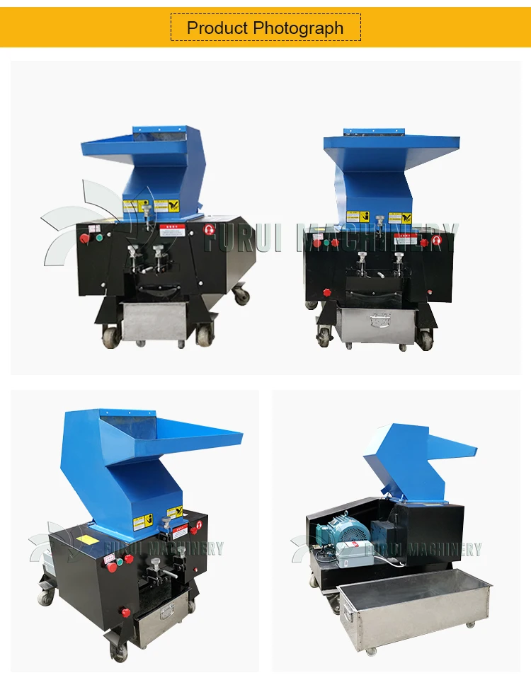 Recycling waste plastic crusher/plastic grinder price/crush machine for plastic