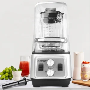 soundproof blender licuadora industrial smoothie machine juicer heavy duty commercial blender noise cancellation blender