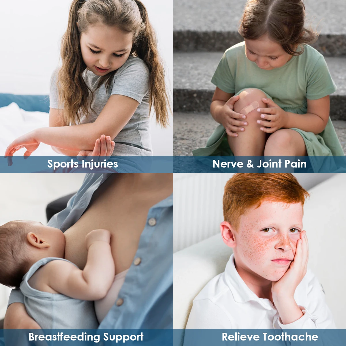 New Design Cartoon Gel Ice Packs Kids Mini Cold Compression Pain Relief Hot & Cold Packs