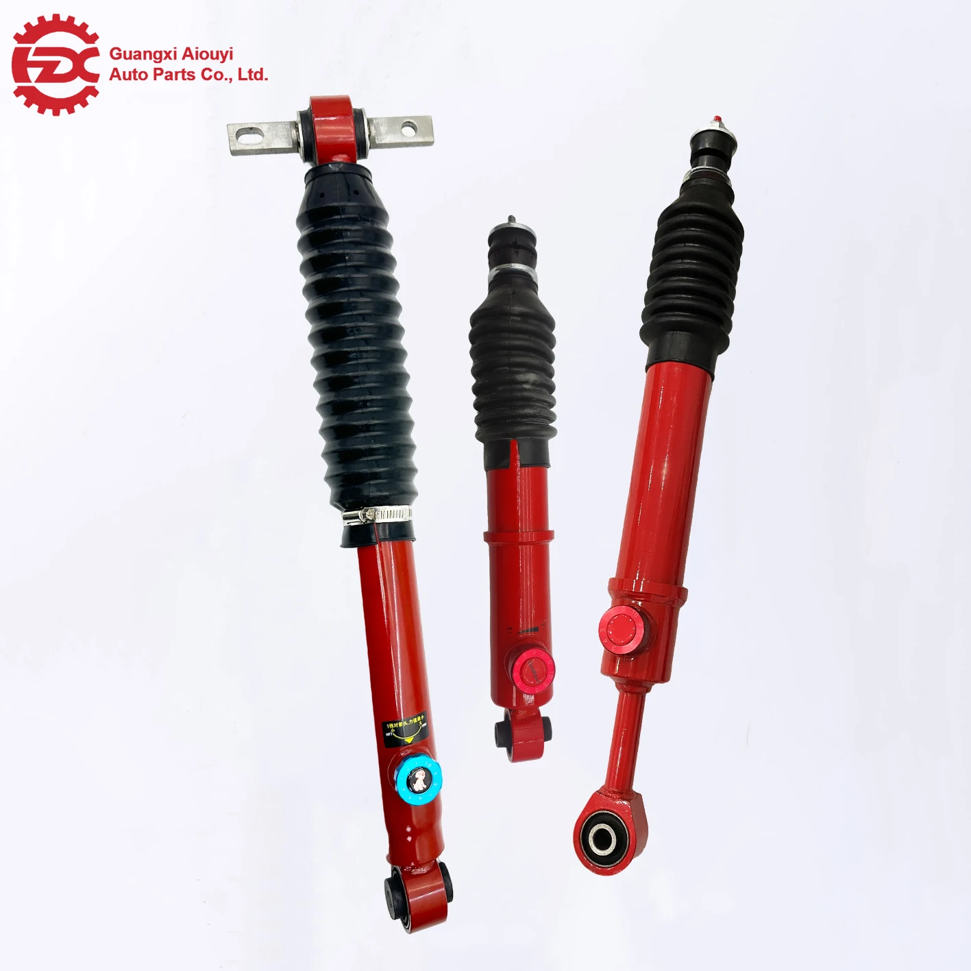 Customized 10 Stage Damping Force Adjustable Shock with Knob Adjustable Shock Absorbers Set