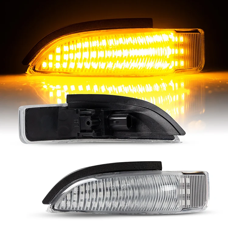 Dynamic Led Mirror Turn Signal Light For Toyota Prius C 2011-2014 ...