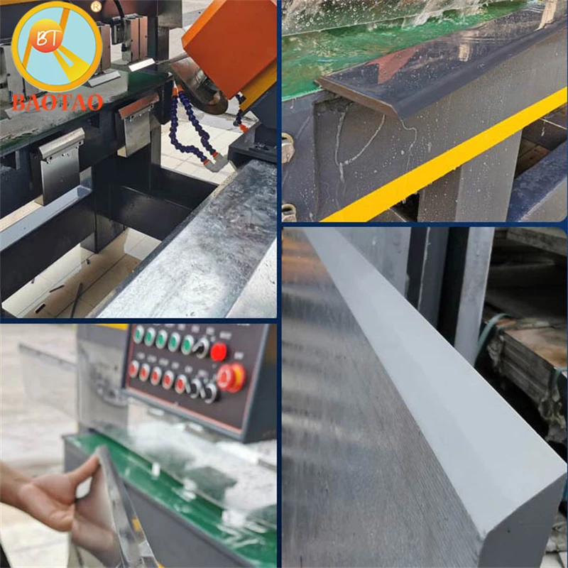 45 Degrees Mitre Saw Tiles Granite Stone Edge Chamfering Cutting Machine