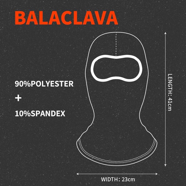 Fashion 3D Print Balaclava Custom Logo Halloween Cool Skull Full Face Mask Cover Ski Mask for Man