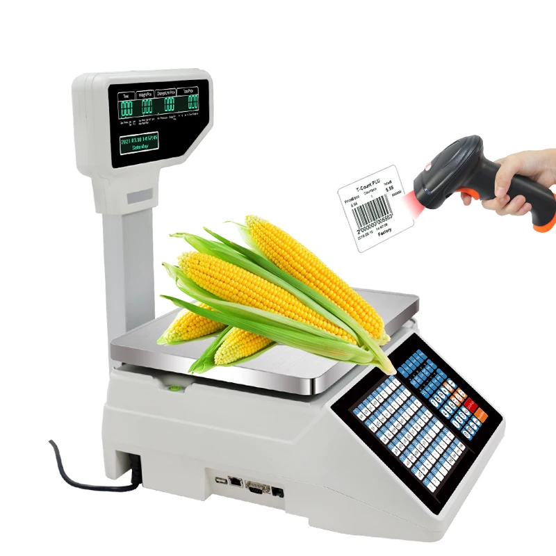 NVK TMA バーコードラベル印刷機能付きデジタル計量キャッシュ 