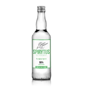 Best polish grain spirit 96% PRIVATE LABEL food grade bottle packaged alcoholic beverage ethanol spirit supplier