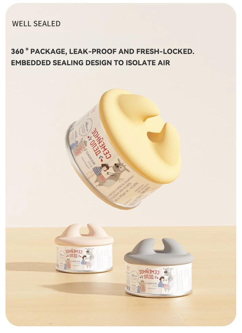 Pet Cat Can Seal Cover Dog Cat Can Opener Scoop Jar Seal Fresh-keeping Silicone Can Lid supplier