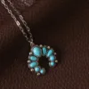 Crescent With link Chain