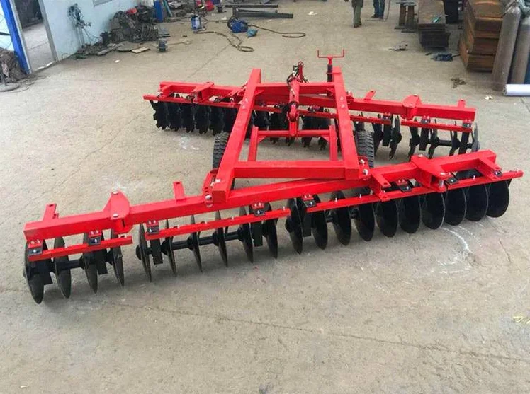 農業機械 アグリディスクハロー 小型トラクター用 600mm作業幅 300kg