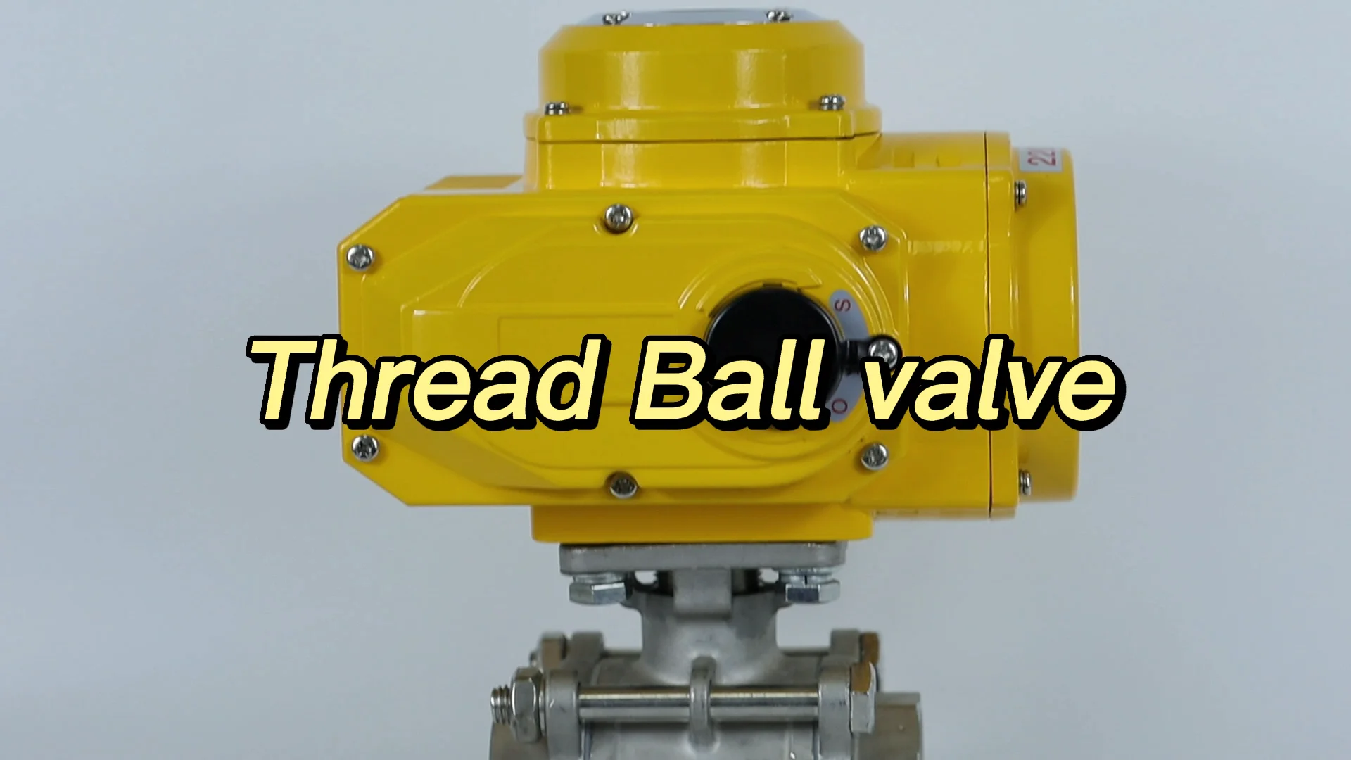 On/off Mini Type Npt/g Female Inside Thread 24v 230v 2way 3piece Ss304