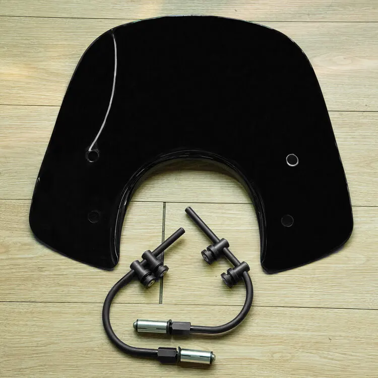 XXUN Motorcycle Windshield Windscreen Wind Deflector for Piaggio Vespa GTS250 GTS300 All Years
