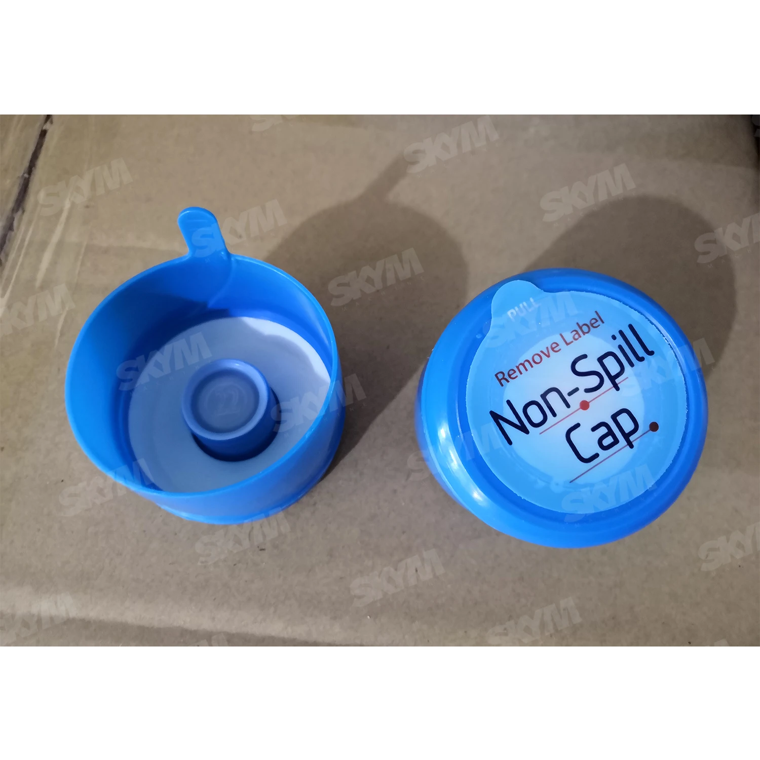 Non-Spill One Time Use Disposable Plastic Jar Lid 5 Gallon 20 Liters  Mineral Drinking Water Bottle Caps - China 55mm Gallon Cap and Gallon Bottle  Cap price