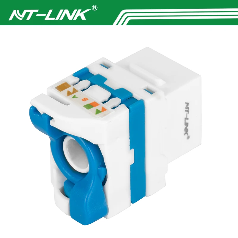180 градусов RJ45 UTP вращающийся безинструментальный разъем Cat6 Cat6a Keystone