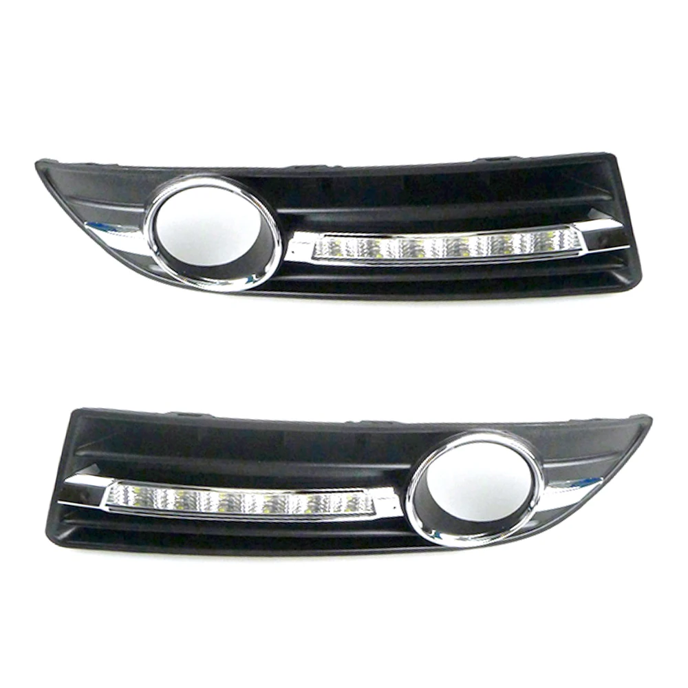 For Volkswagen Polo 9n3 2005 2006 2007 2008 2009 2010 LED DRL Daytime Running Light Driving Daylight with Turn signal