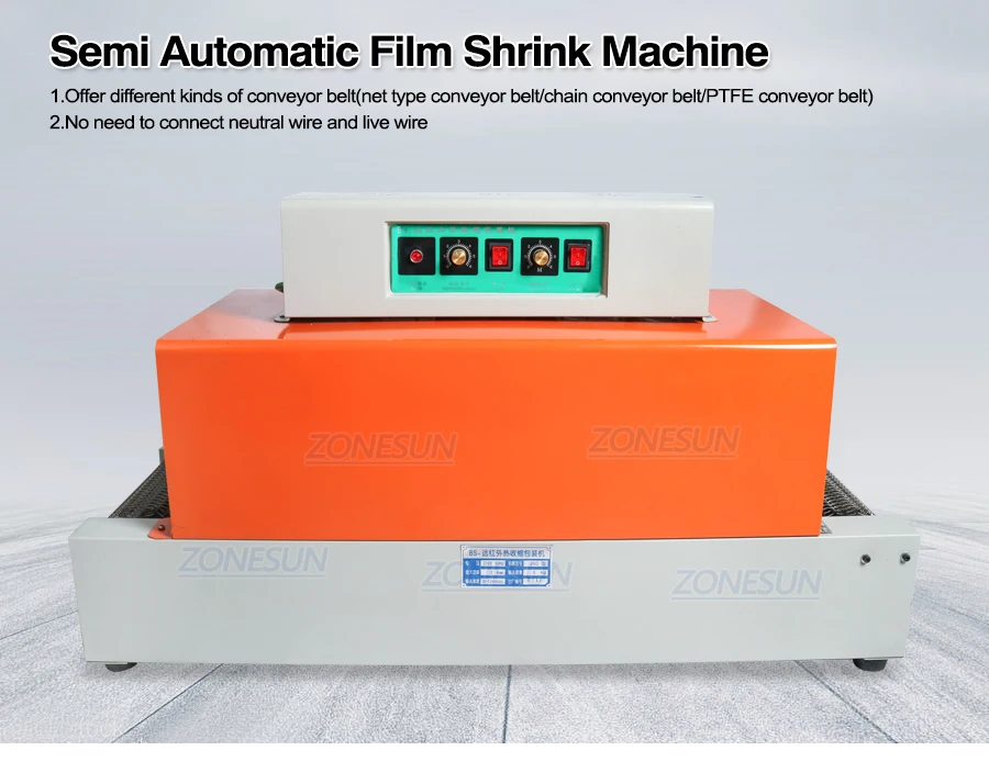 Zonesunn Zsbs260 High Quality Shrink Wrap Machine Automatic Shrink
