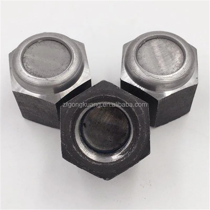 Din 74361 Coal Mining Nut Spherical Hex Nut For Self Drilling
