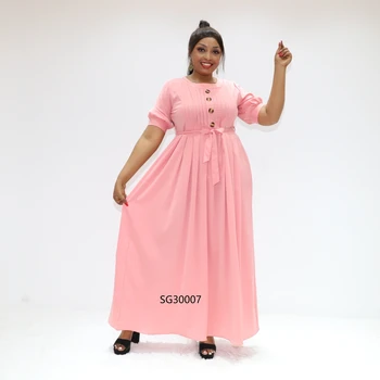 Loose-fitting gown SG30007 Cameroon clothing Traditional Muslim attire