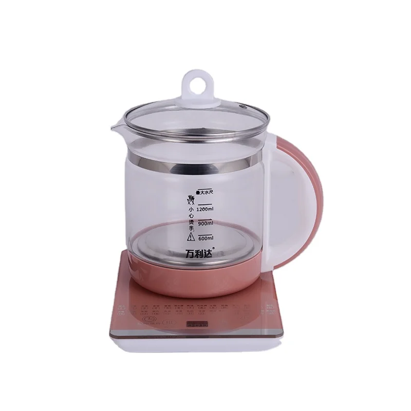 Cafetera Eléctrica De Vidrio Rosa Para El Hogar,Tetera Eléctrica Para Hacer  Café Y Té,1.8l De Capacidad - Buy Hervidor Eléctrico,1.8l Tetera  Eléctrica,De Vidrio Hervidor Eléctrico Product on Alibaba.com