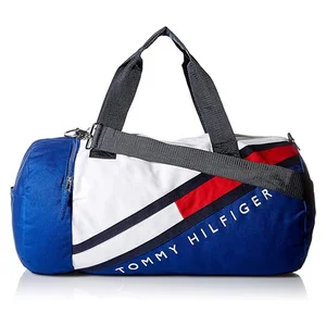 Custom Logo Waterproof Shoe Compartment Sport Bags for GYM Shoe Storage Athletes Nylon Luggage Travel Weekend Bag Duffel Bag