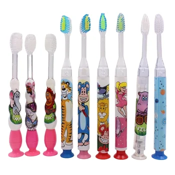 Child 2 Minute Led Flash Cartoon Kids Novelty Toothbrush - Buy Kids ...