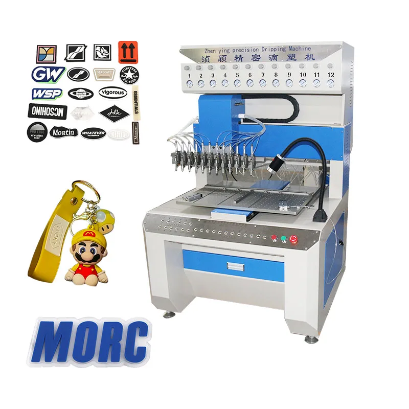 Automatic Pvc Silicone Label Making Machine Dripping Equipment Dispenser Label Wristband Production