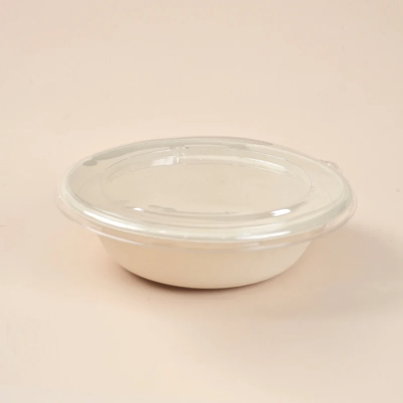 32oz Sugarcane Bagasse Disposable Bowl For Hot Food Disposable Food