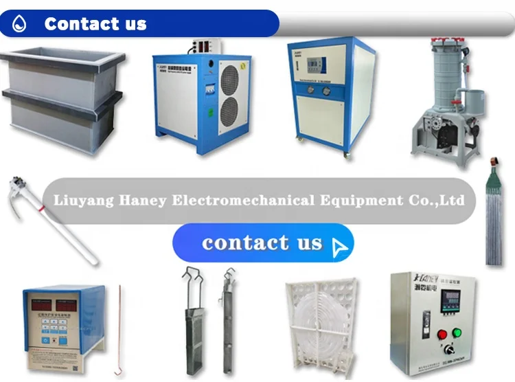 Haney Electroplating Machines Barrel Plating Equipment Waste Water Treatment Machine Chrome Plating Rectifier