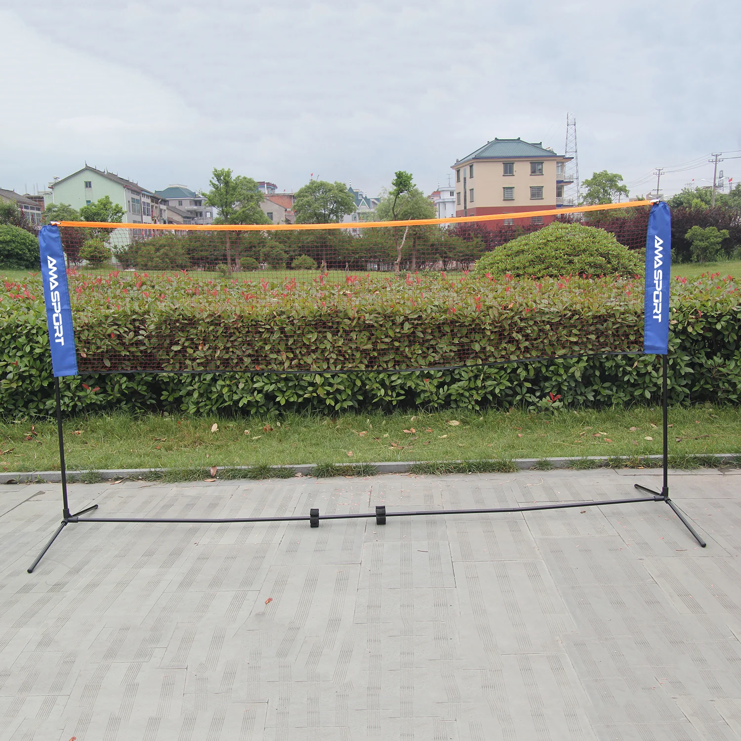 Foldable Mini Net Stand Portable Tennis Net with Adjustable Height