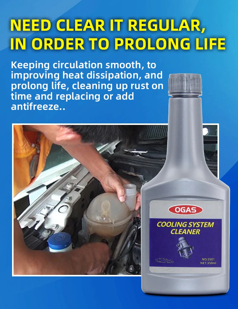 Ogas Cleaning Auto Radiator And Cooling System Dirt And Rust Removal