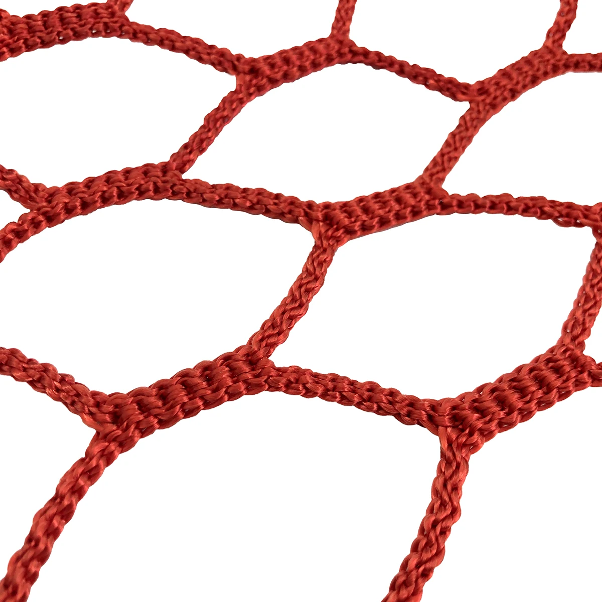Wholesale Customized 4.5mm 4cm Diamond Mesh Red Polyester