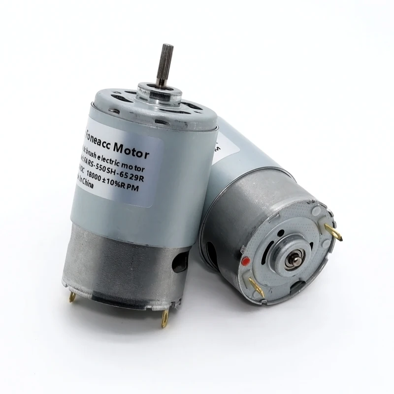 トレッドミル用Rs-550 Dcモーター、高トルクおよび高速モーターDc 12
