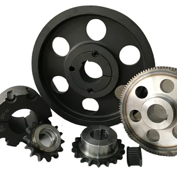 昭和平ベルトプーリー、鉄製プーリー プーリー、トラクタープーリー ガーデニング コーンスリーブ付き鋳鉄Vベルトプーリー80SPA/SPB/SPZ/3V/5V欧州