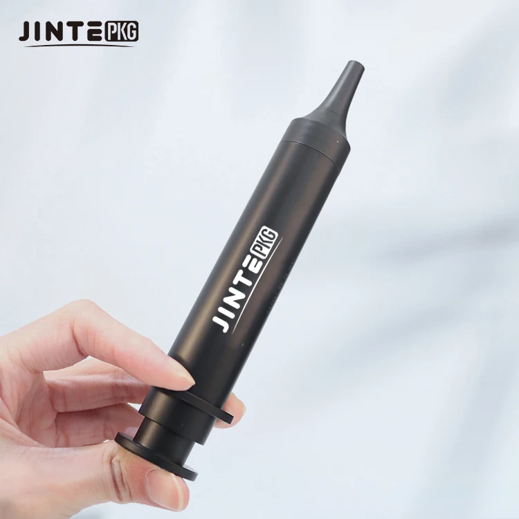 Cosmetic Syringe Skincare Essential Eye Cream Black Serum Gel Packaging Syringe