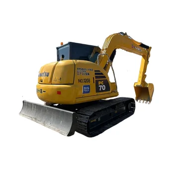 2023 Made 90% New Used Digger Komatsu PC70-8 Second Hand Hydraulic Crawlerl Used Excavators