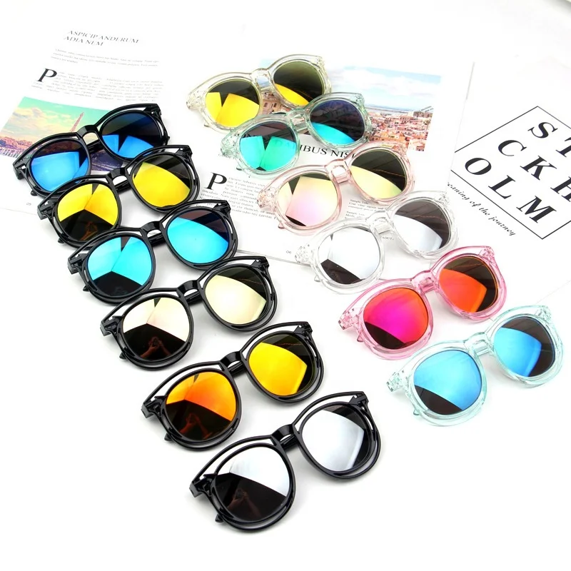 colorful reflective sunglasses