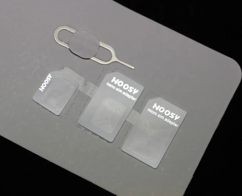 Kit Adaptateur SIM 4 En 1 – Convertisseur Nano, Micro, Standard + Outil Éjecteur Pour IPhone, IPad, Android