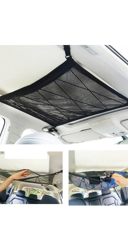 Elastic Adjustable Storage Nylon Netting Car Trunk Elastic Mesh