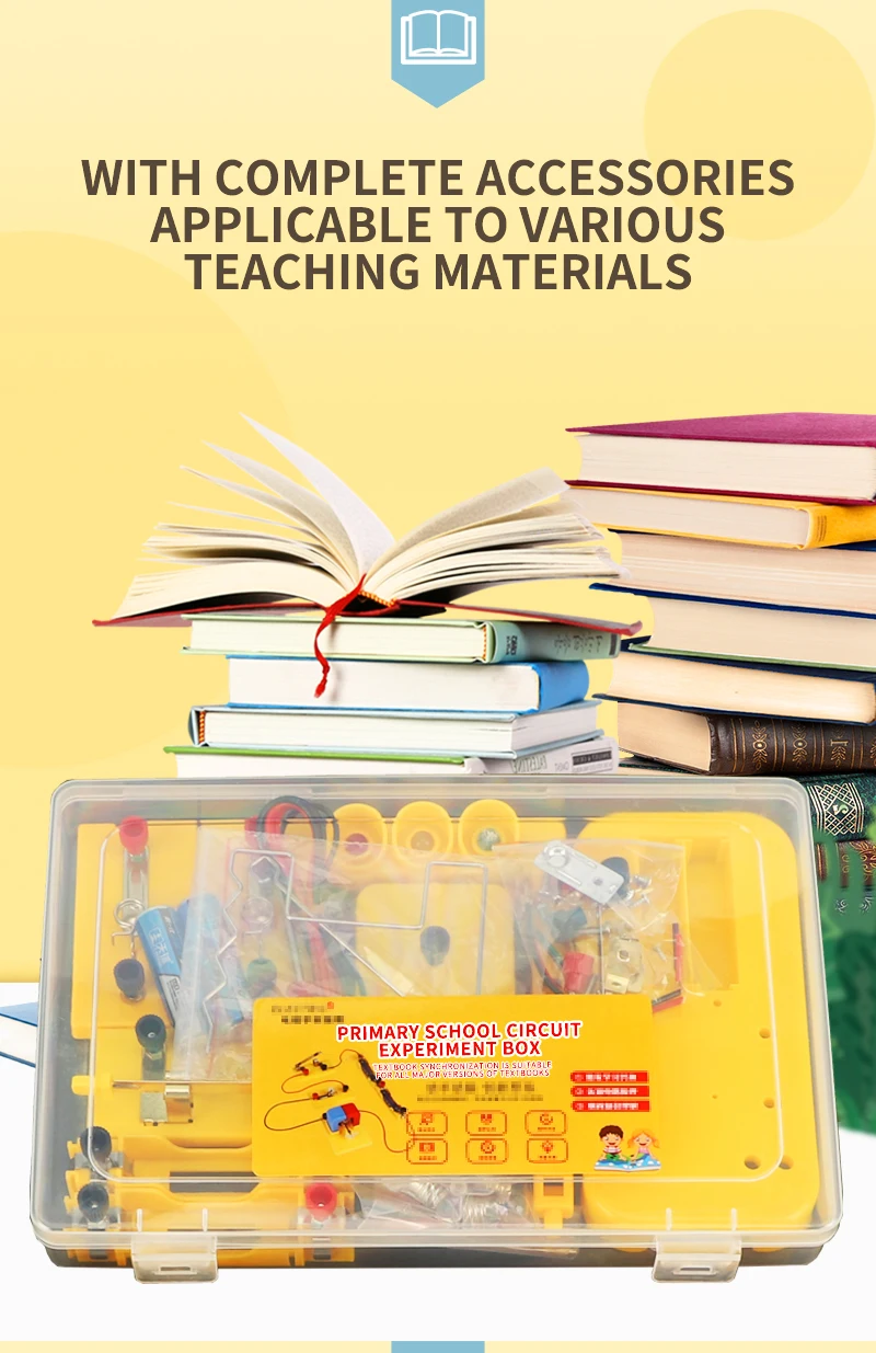 product new promotion primary school physics kits magnetism experiment circuit box set experiment kit-6