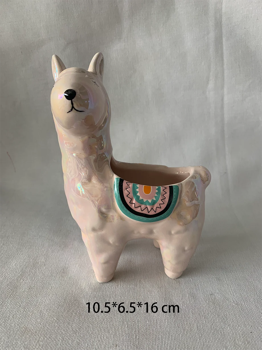 Керамический цветочный горшок с дизайном под заказ