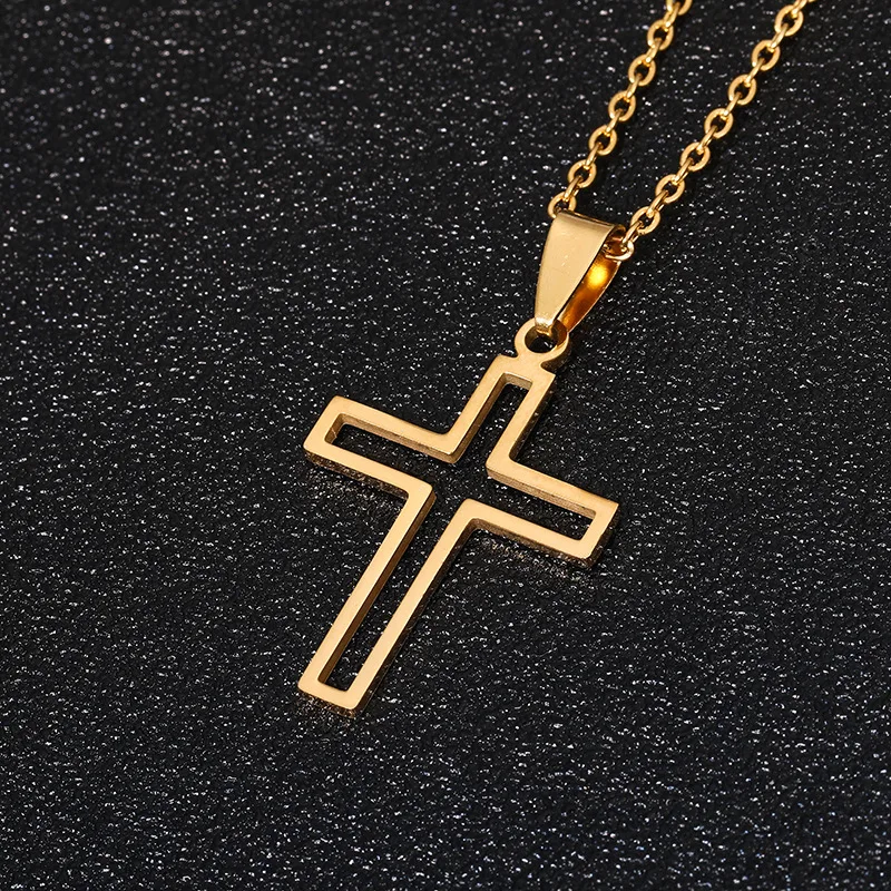 Gold Cross Necklace