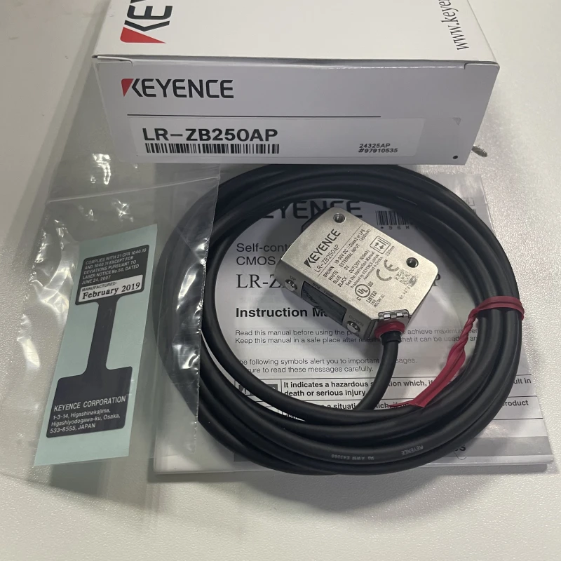 Rectangular M8 Connector Type CMOS Laser Sensor KEYENCE LR Rectangular M8 Connector Type CMOS Laser Sensor KEYENCE LR