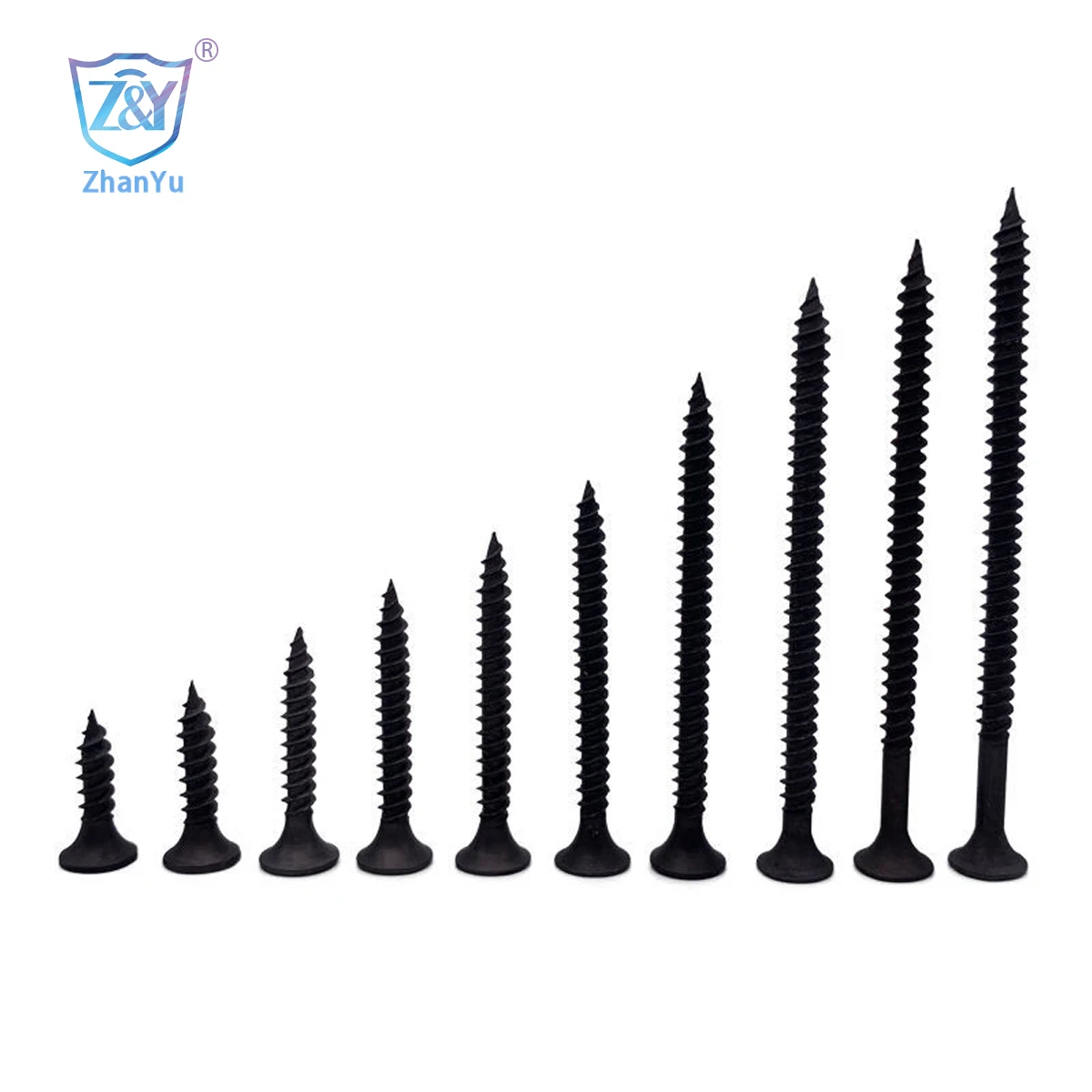 Tornillos Gypsum Plasterboard Black Phosphate Bugle Head Sheetrock Drywall Screw for Gypsum Board Nails Self Tapping Screws