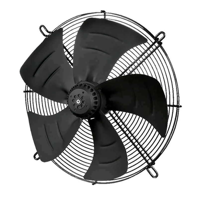 200-900mm EC DC AC 110V 1-220V 380V Ventilador Axial de Resfriamento Industrial HVAC com Pá de Exaustão
