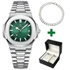 Verde, orologio+bracciale (LT0414+Lpbox04)