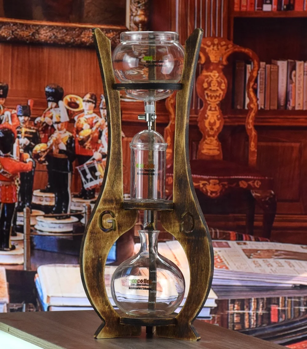 Z Daily Cold Brew Dutch Coffee Iced Coffee Maker for 600ml 1000ml Wooden Tower Home Drip Dutch Machine BD9