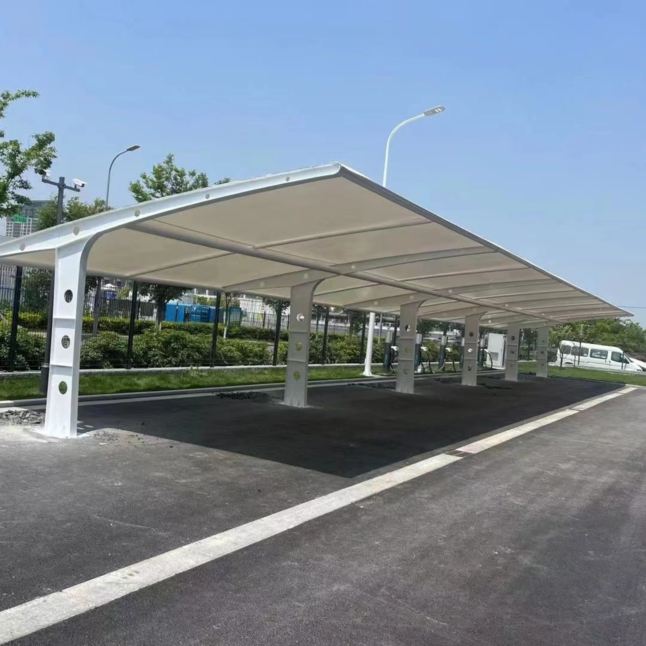 Polycarbonate Roof Car Garage Tents Sunshade Carport Outdoor Car ...