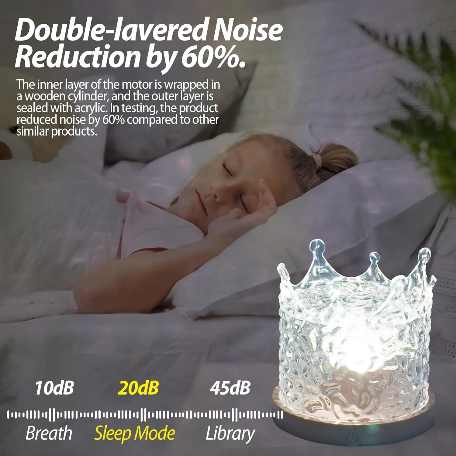 16 Colors LED Gradual Rotating Flame Water Lamp Ocean Wave Light Aurora Projector Table Lamp  with Remote Control