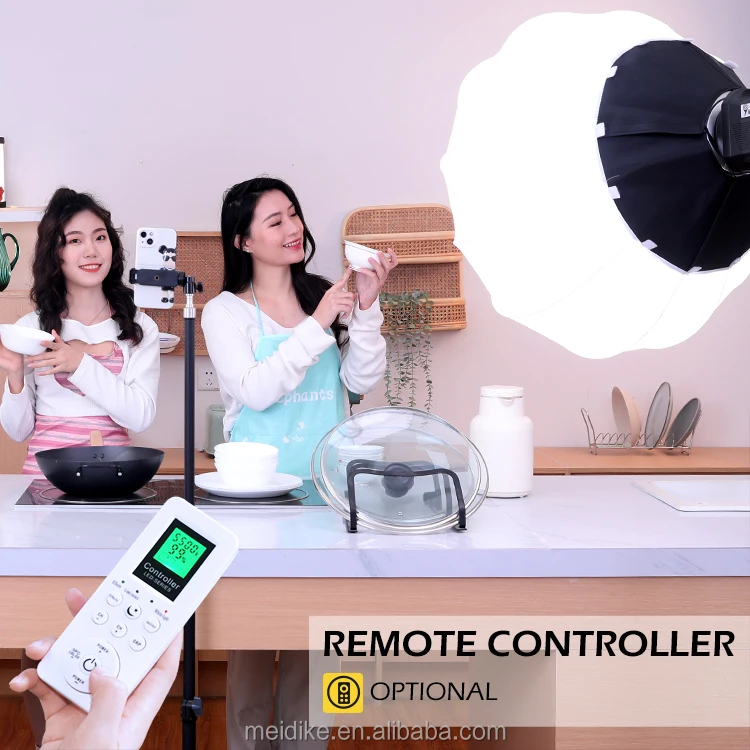 100w video film making cob led light 0-99% brightness with 10 daylight effects indoor studio television lighting kit