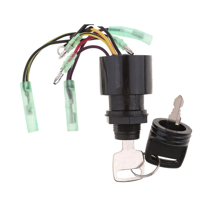 Motorcycle Ignition Switch 6 Wires Suitable For Mercury Outboard Motor ...