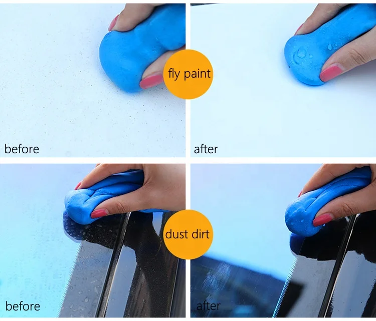 Инструмент для мытья автомобиля Синий Очиститель инструмент чистящая грязь детейлинг глина очистки