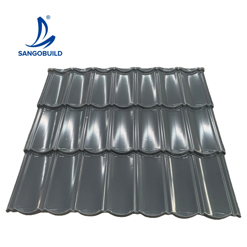 Reusable Color Painted Corrugated Sheet Roof Tile Gi Metal Roofing Ppcg Decorative Zinc Metal Roofs Coated Color Steel Sheet